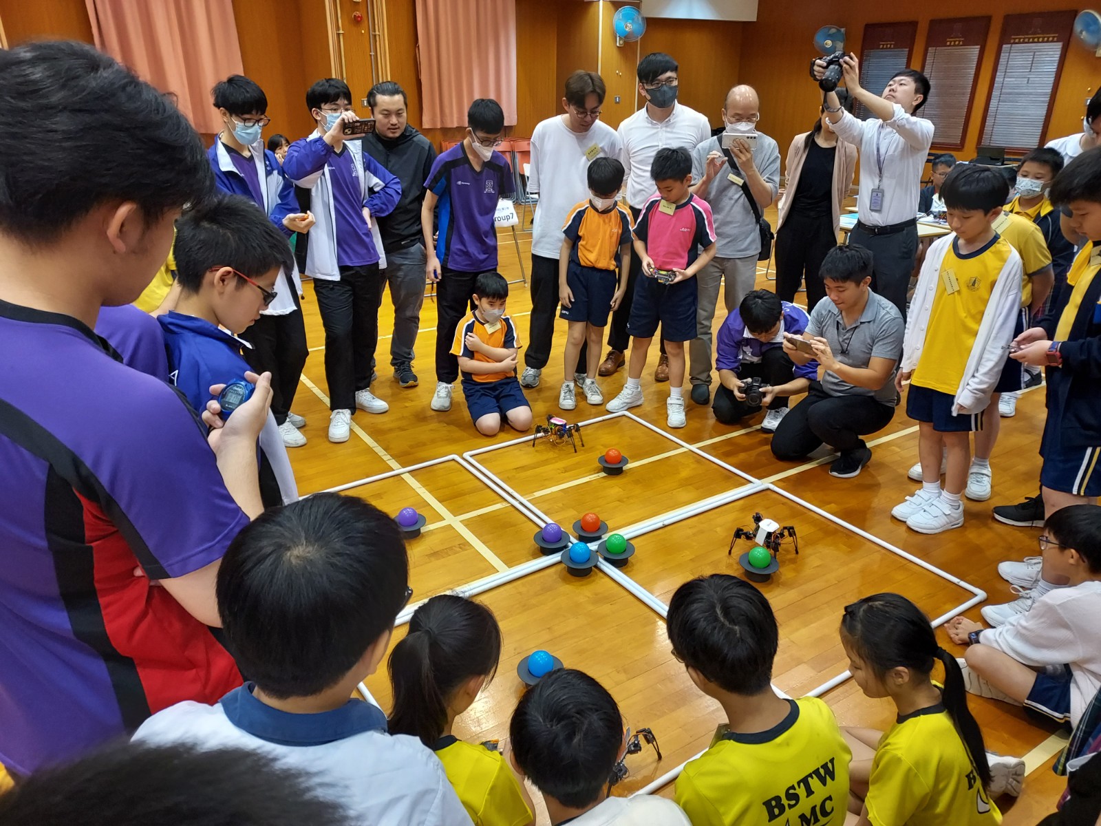 Legged Robot Fun Day - Cuhkfaa Chan Chun Ha Secondary School